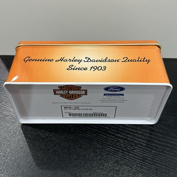 Harley-Davidson Rare Vintage Die Cast Model Car 1949 Ford Street Rod - Picture 7 of 11